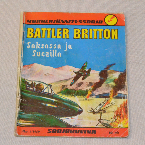 Korkeajännityssarja 04 - 1959 Battler Britton Saksassa ja Suezilla
